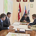 Мэр Омска встретился с представителями Международной полицейской ассоциации